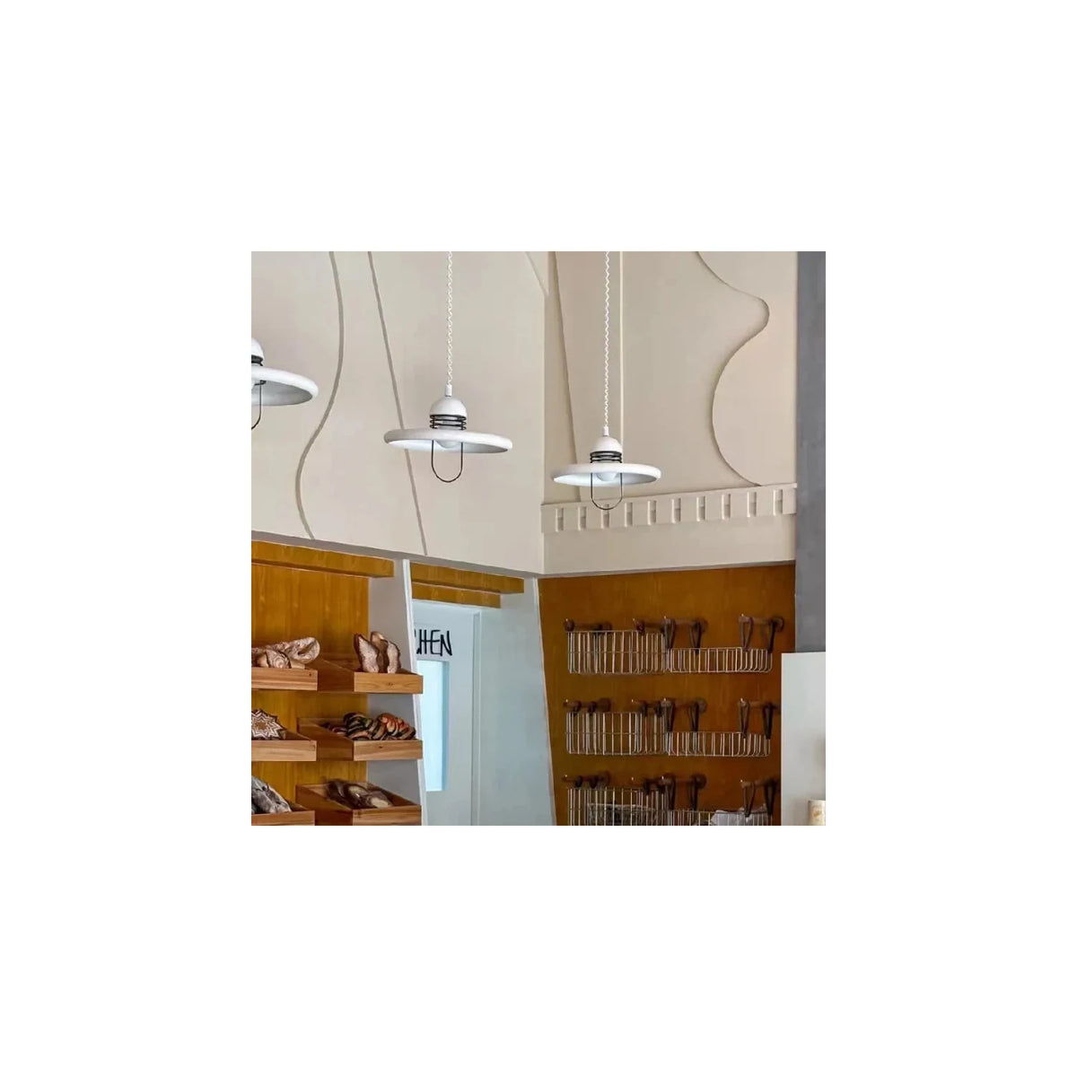 Modern Minimalist UFO Retractable Pendant Light by AUVIELIGHT