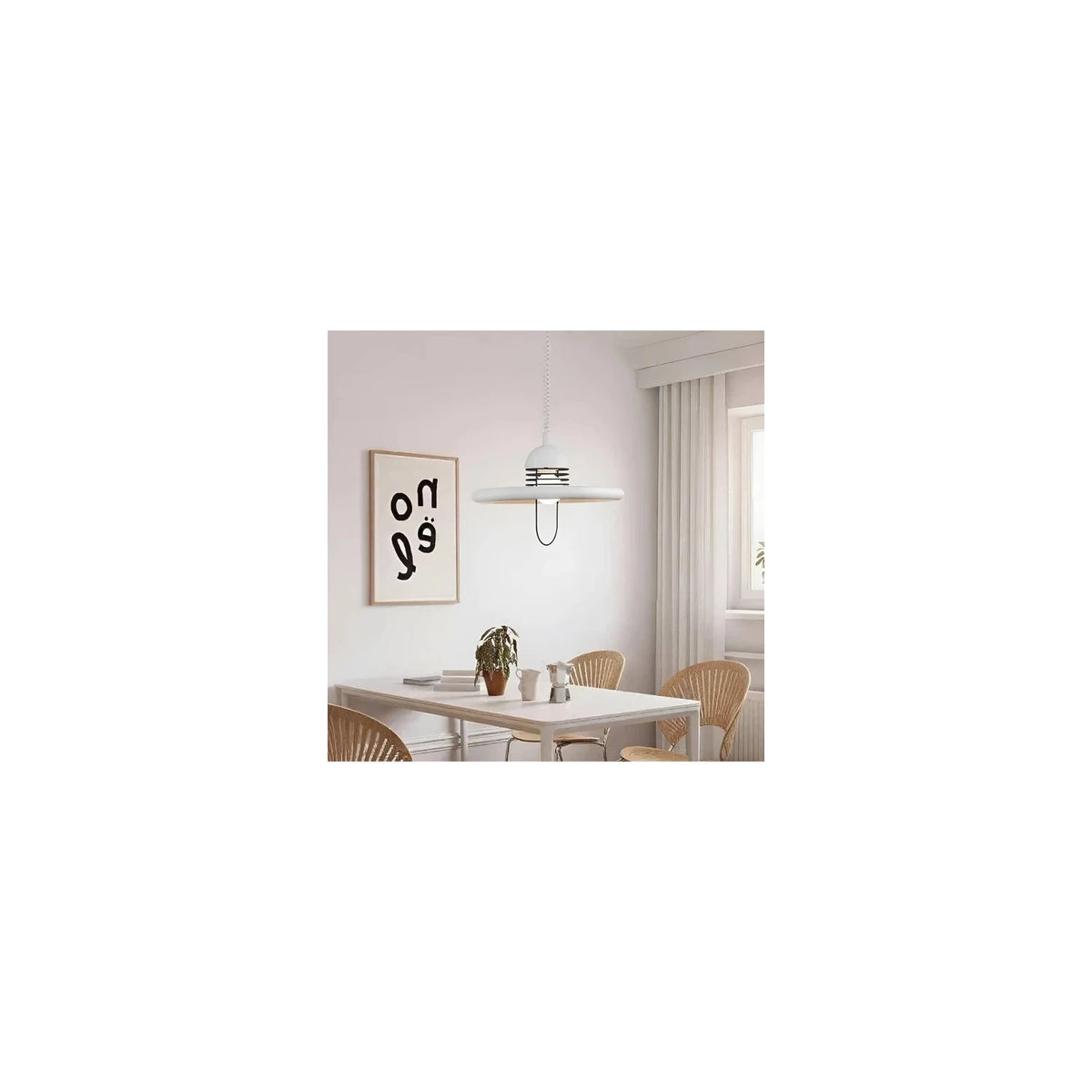 Modern Minimalist UFO Retractable Pendant Light by AUVIELIGHT