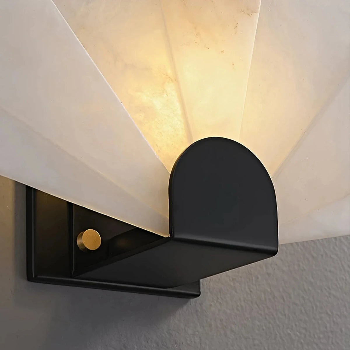 Modern Wall Sconce in alabaster for Hallway light fixture by AUVIELIGHT
