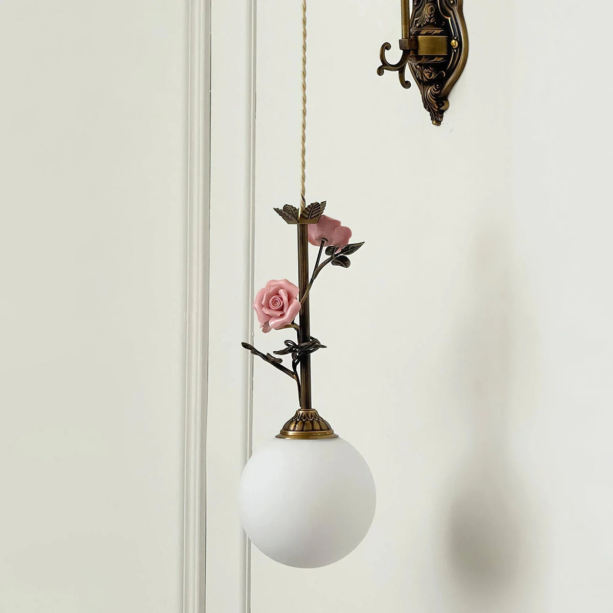 Modern Wall Sconce in rose bronze for Hallway light fixture by AUVIELIGHT