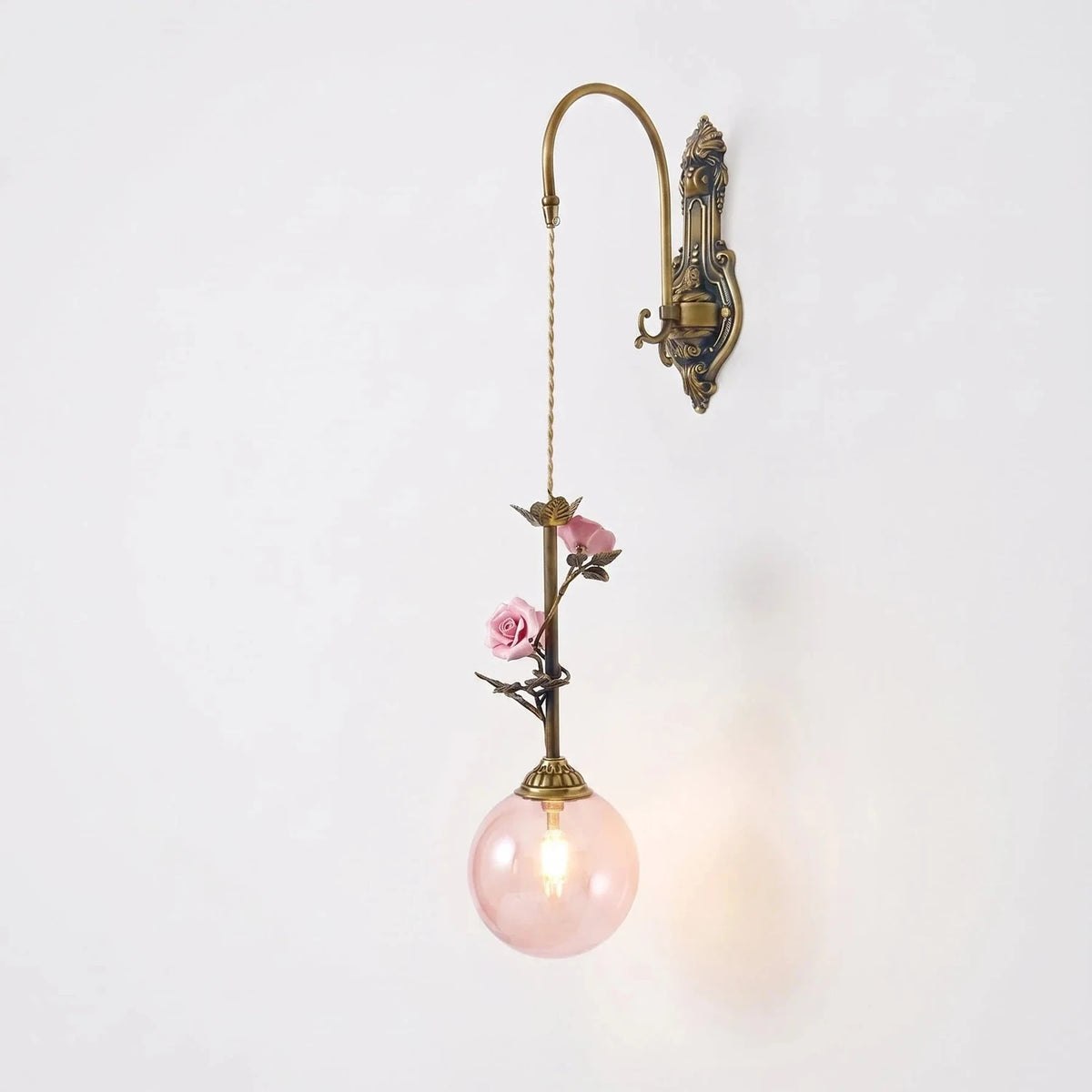 Modern Wall Sconce in rose bronze for Hallway light fixture by AUVIELIGHT