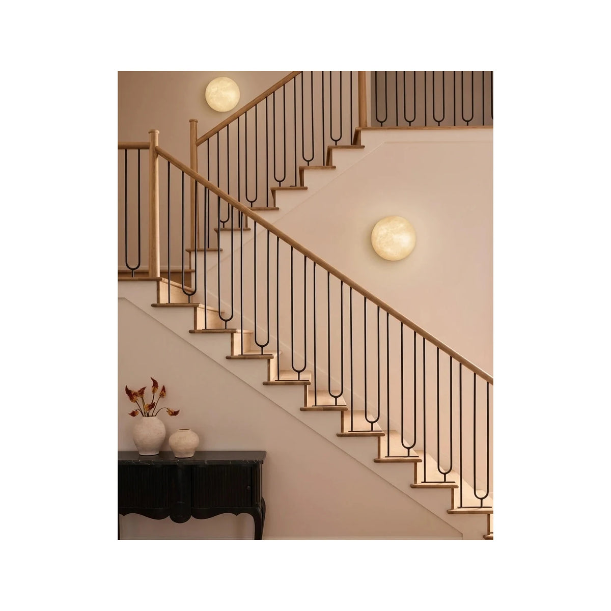 Nido Alabaster Bedside Wall Light by AUVIELIGHT