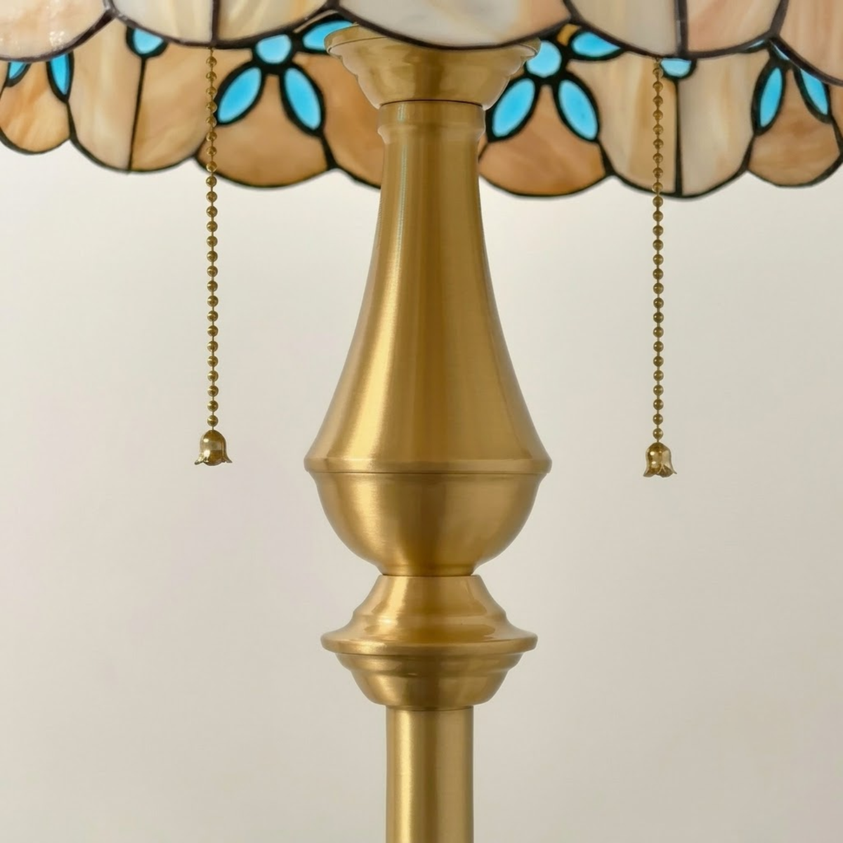 Peacock Mosaic Floor Lamp for Living Room light fixture by AUVIELIGHT
