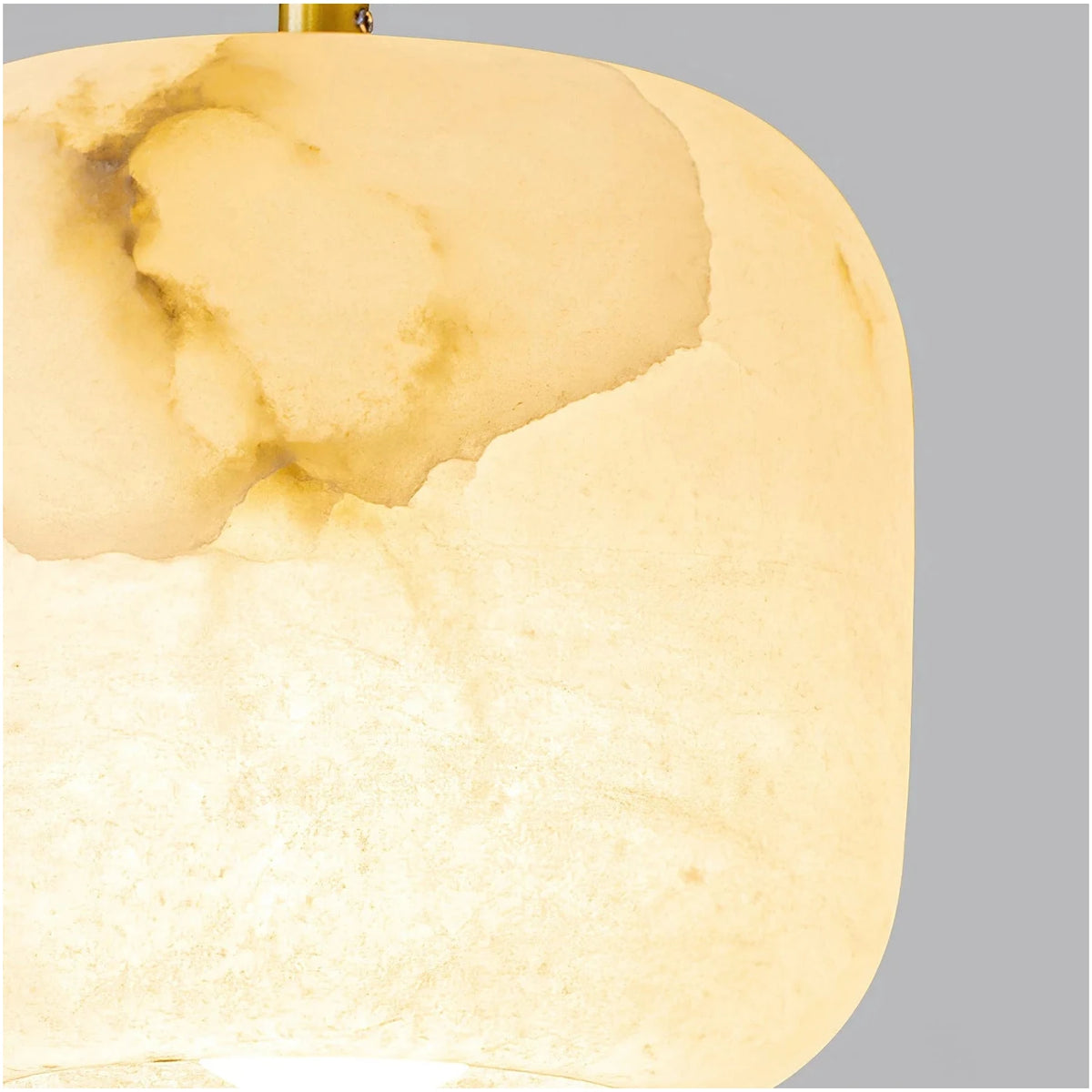 Pebble Alabaster Pendant Light by AUVIELIGHT