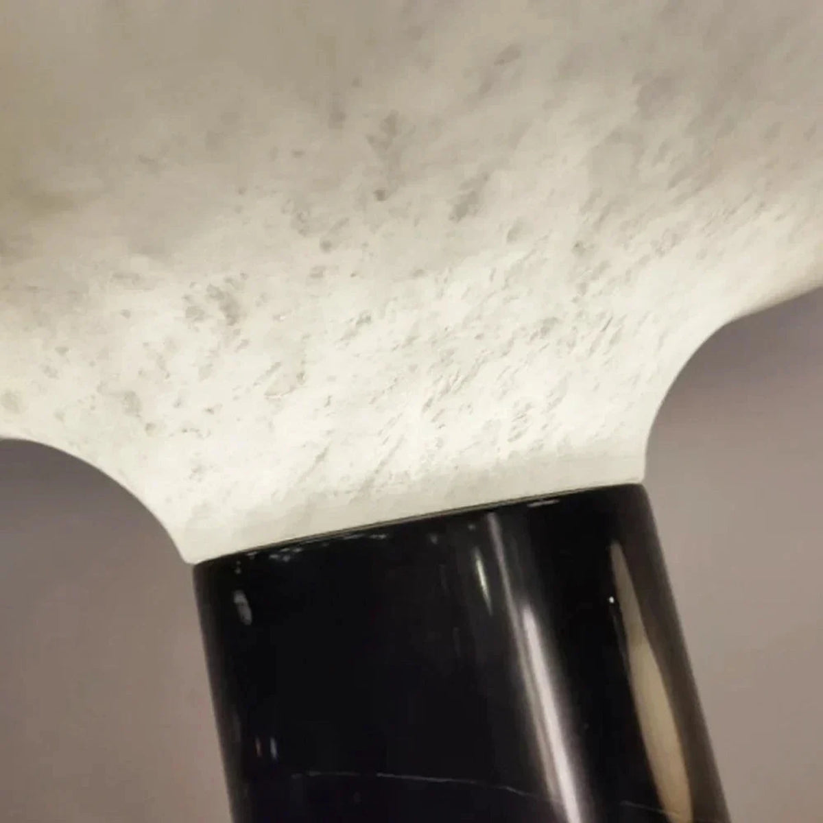 Pillar Bedside Lamp in black alabaster for Bedroom light fixture by AUVIELIGHT