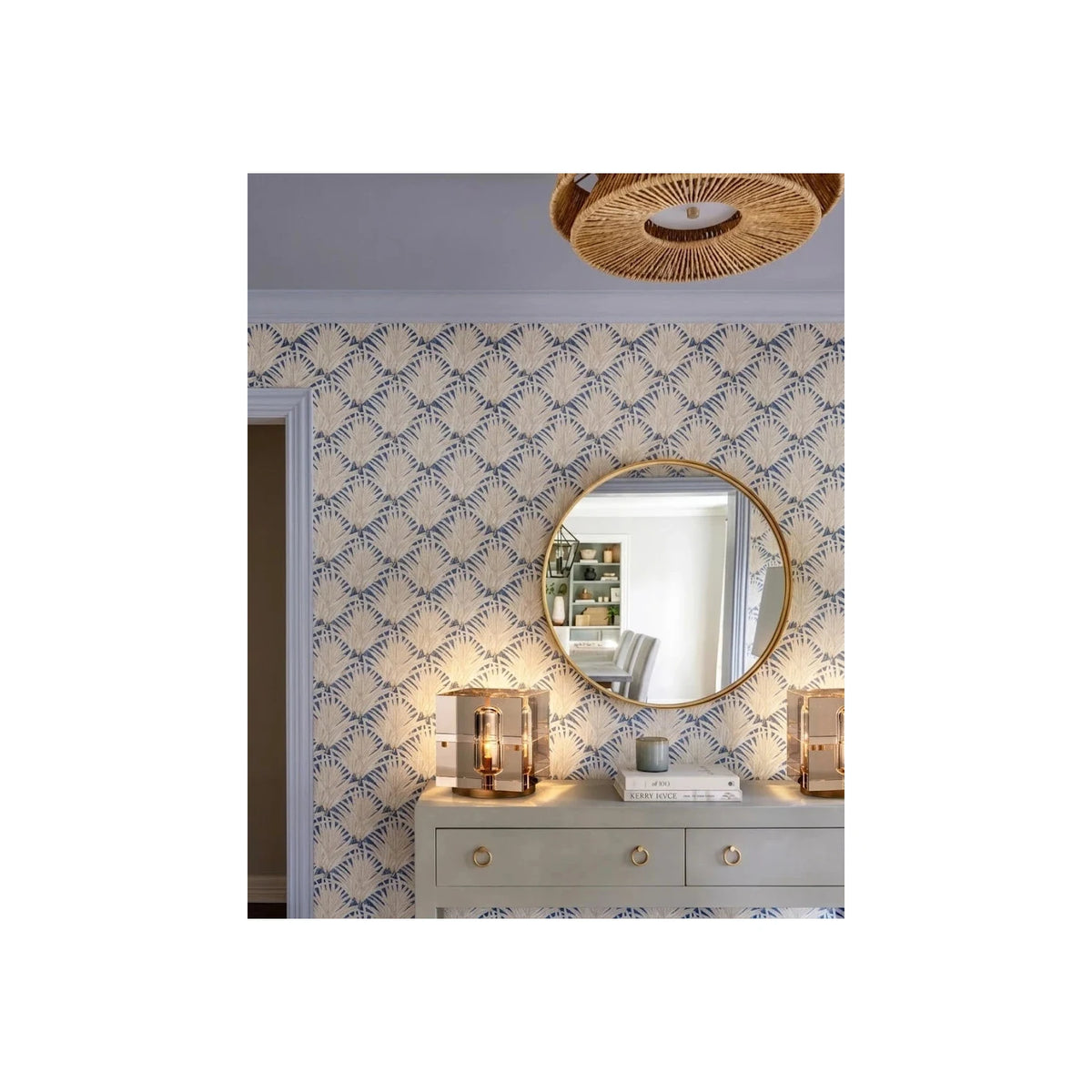Prism Crystal Cube Table Lamp light fixture by AUVIELIGHT