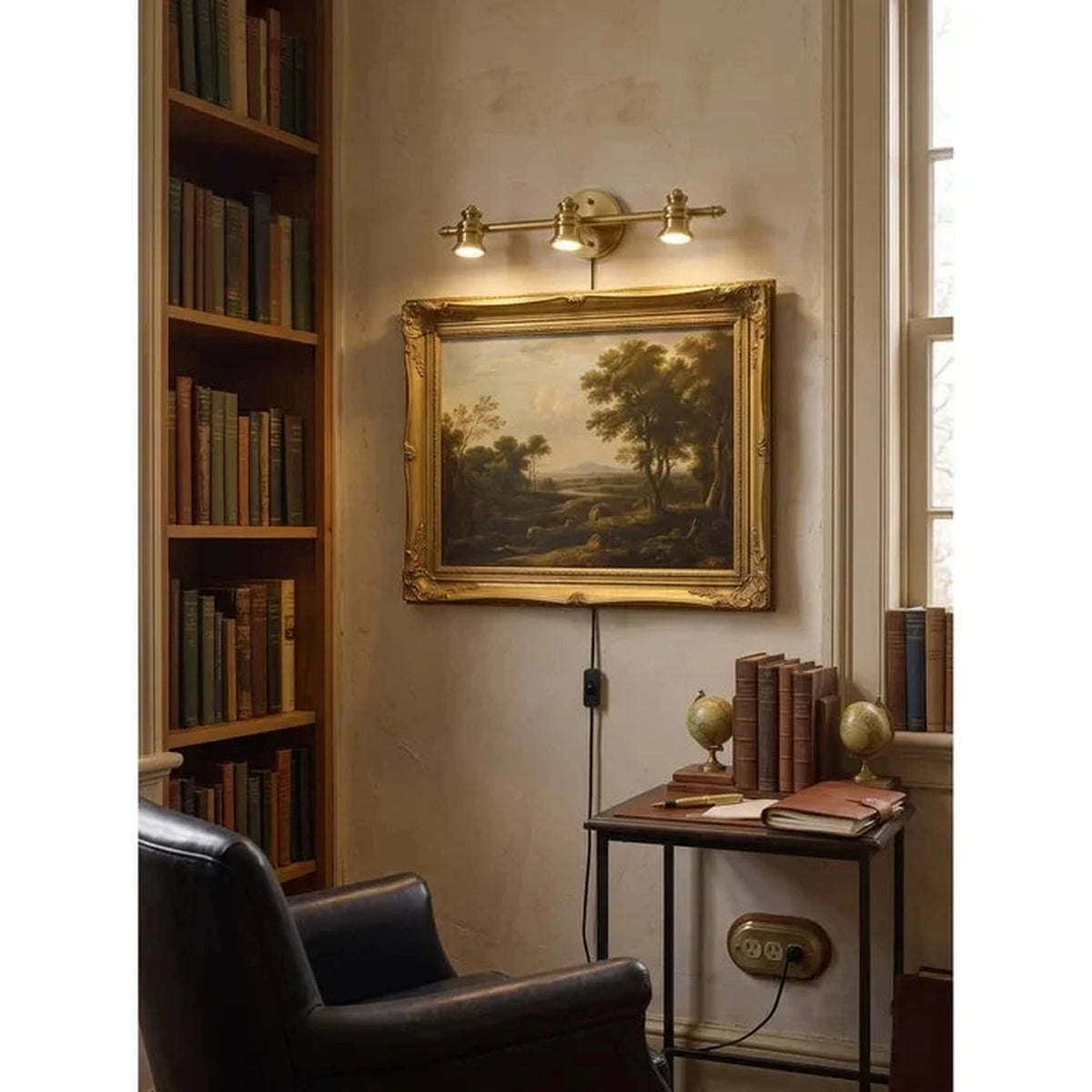 Quad Gallery Picture Light for Living Room by AUVIELIGHT