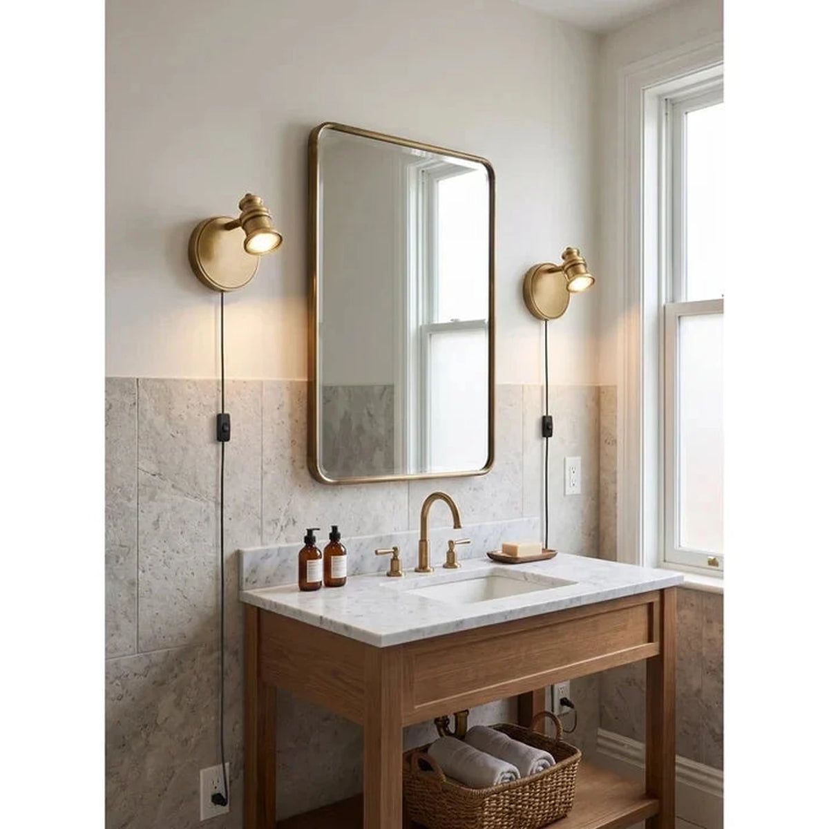 Quad Gallery Picture Light for Living Room by AUVIELIGHT