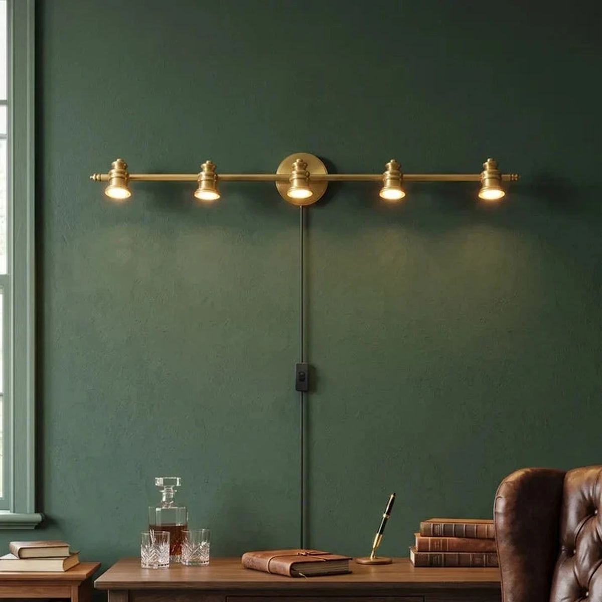 Quad Gallery Picture Light for Living Room by AUVIELIGHT