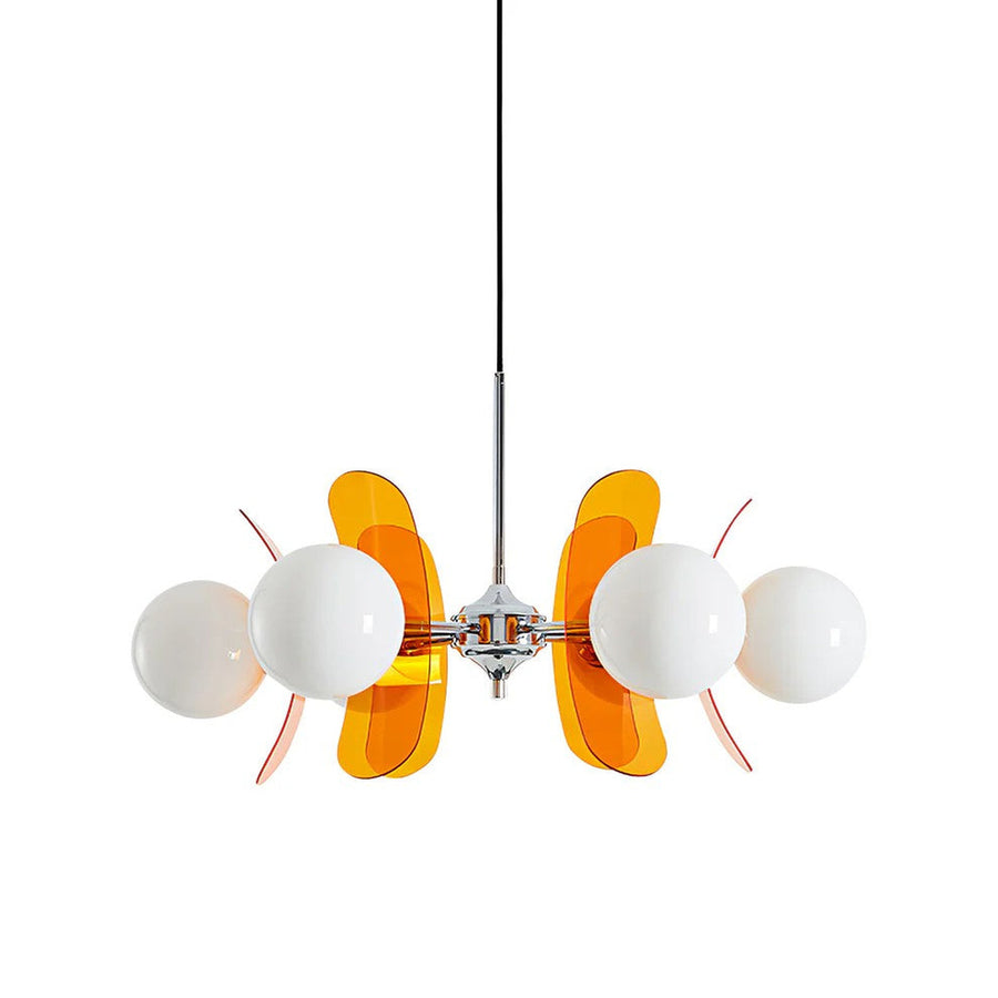 Retro Orbital Chandelier for Dining Room light fixture by AUVIELIGHT