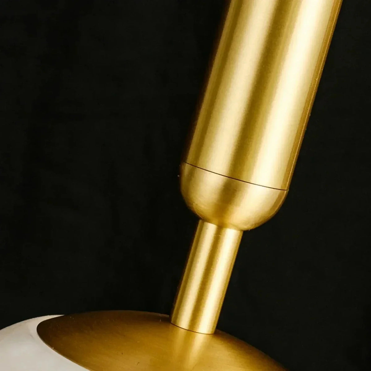 Rod Globe Pendant Light in alabaster for Kitchen Island by AUVIELIGHT