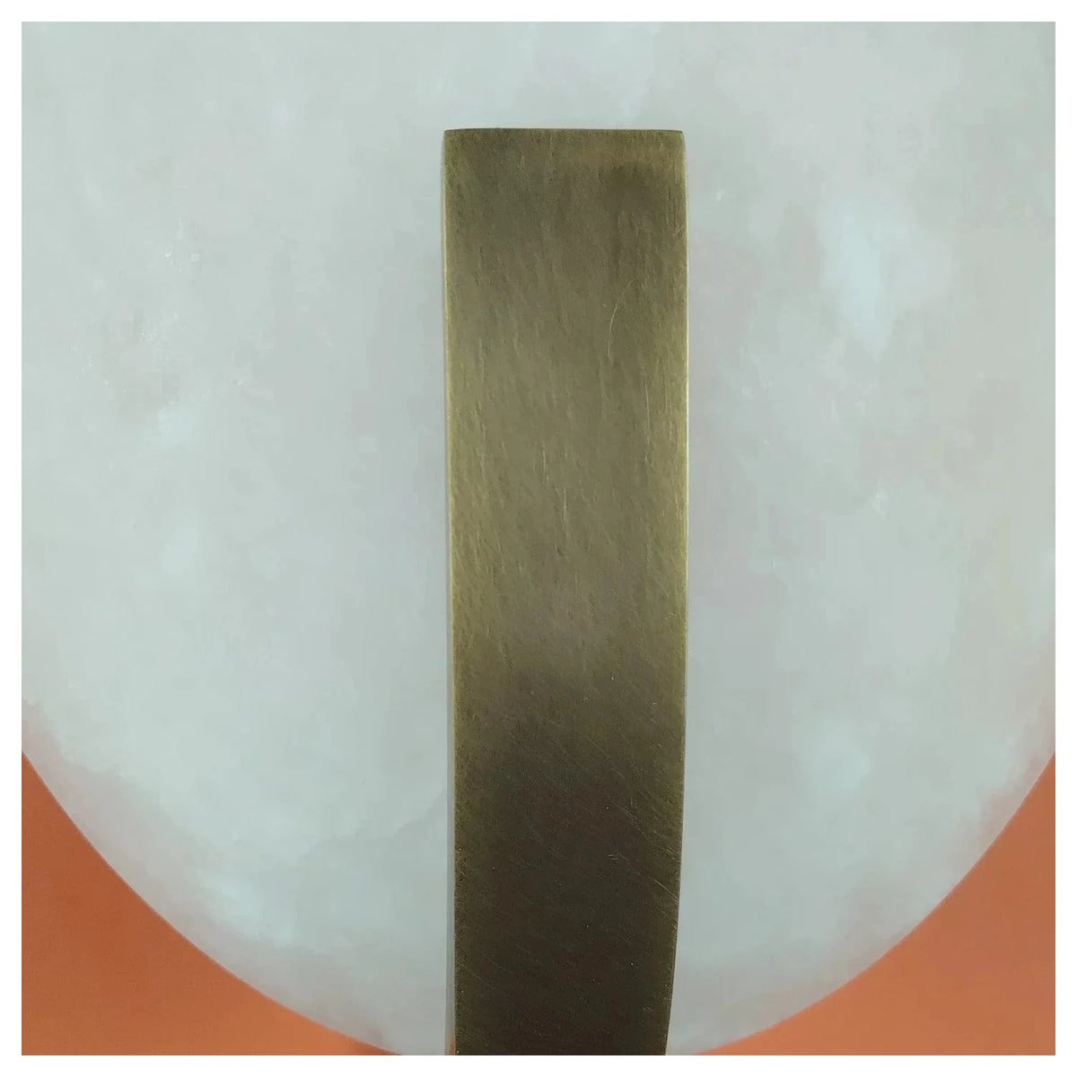 Selene Alabaster Disc Wall Sconce light fixture by AUVIELIGHT