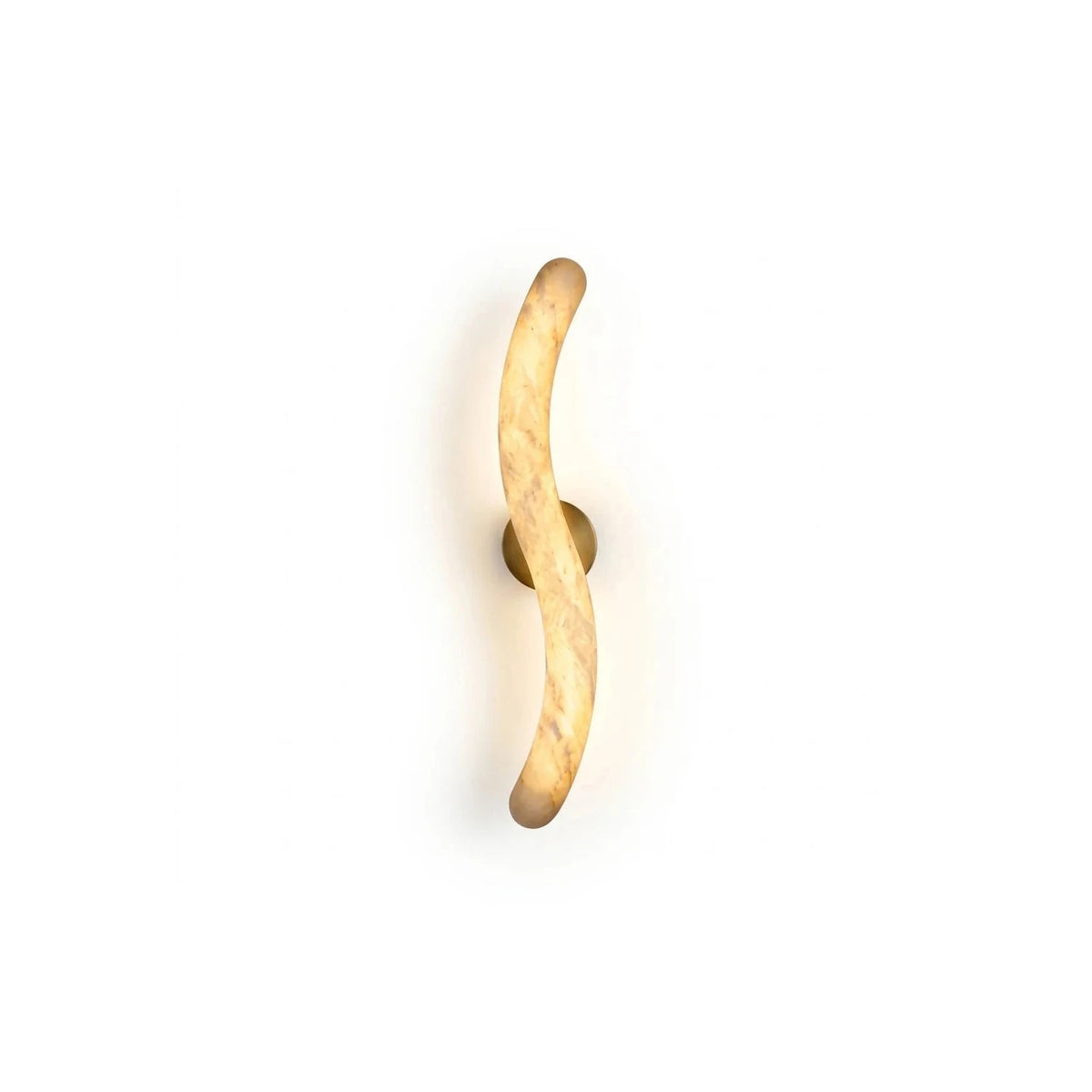 Serpentine Alabaster Wall Sconce light fixture by AUVIELIGHT