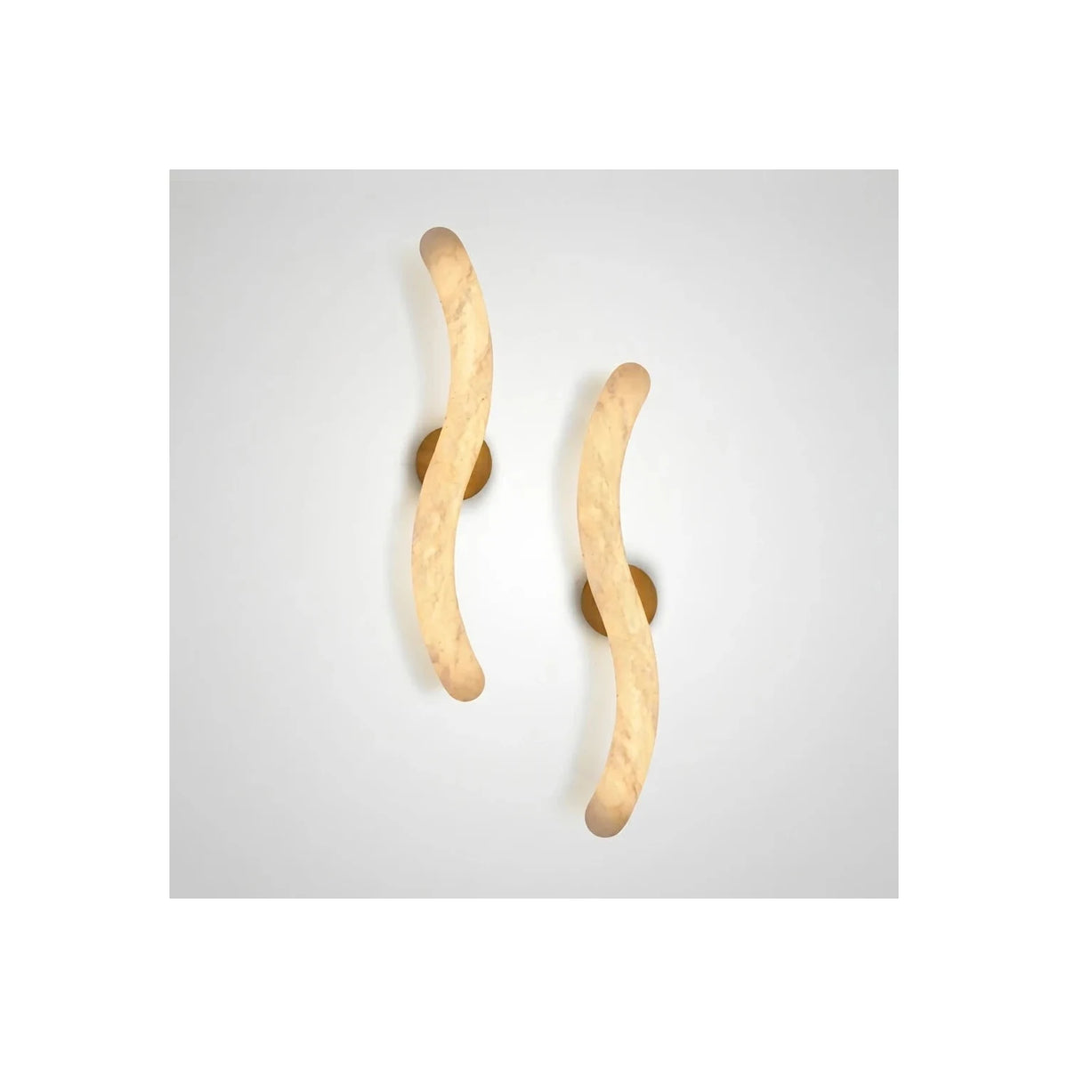 Serpentine Alabaster Wall Sconce light fixture by AUVIELIGHT