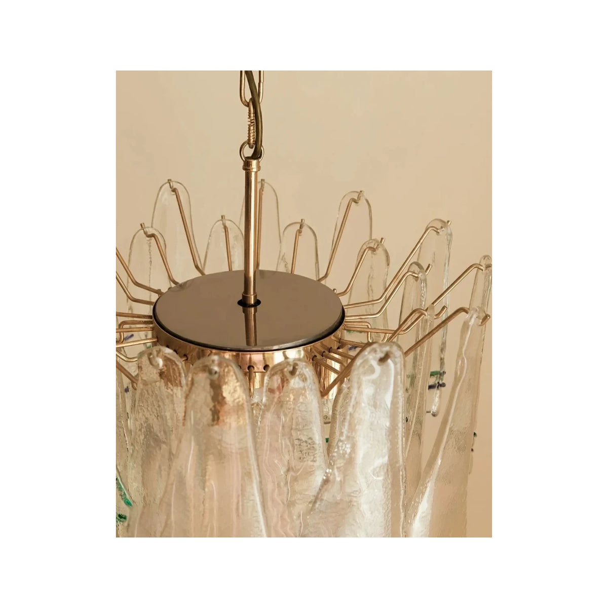Venetian Tiered Glass Fixture light fixture by AUVIELIGHT
