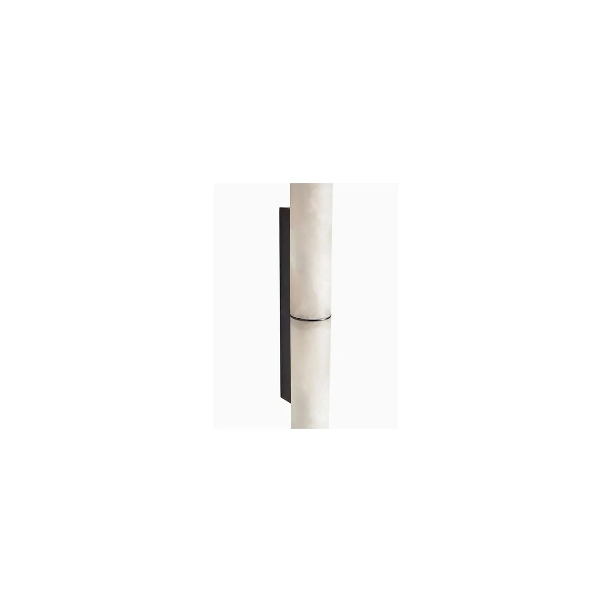 Vertical Alabaster Tube Wall Sconce light fixture by AUVIELIGHT