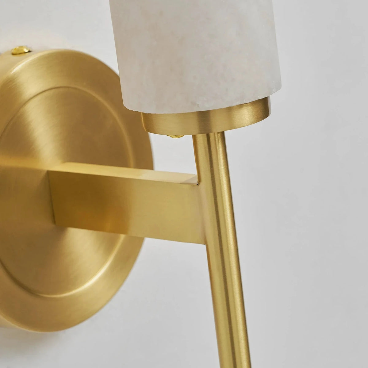 Vertical Wall Light in alabaster for Hallway by AUVIELIGHT