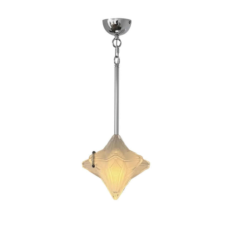 Vintage Diamond Pendant Light in chrome for Kitchen Island by AUVIELIGHT