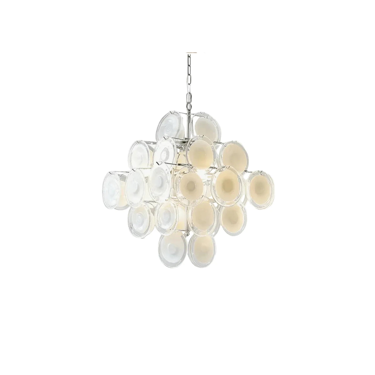 VistoDisc Italian Murano Glass Chandelier light fixture by AUVIELIGHT