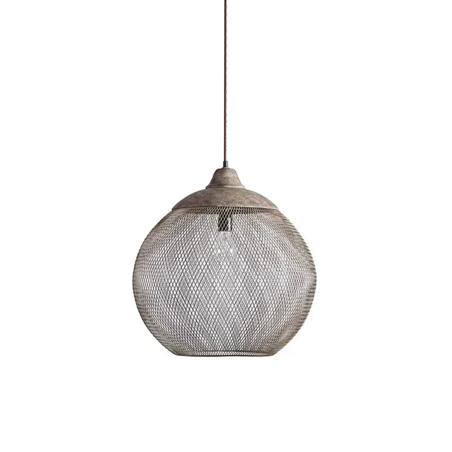 Woven Wire Globe Pendant Light for Kitchen Island by AUVIELIGHT