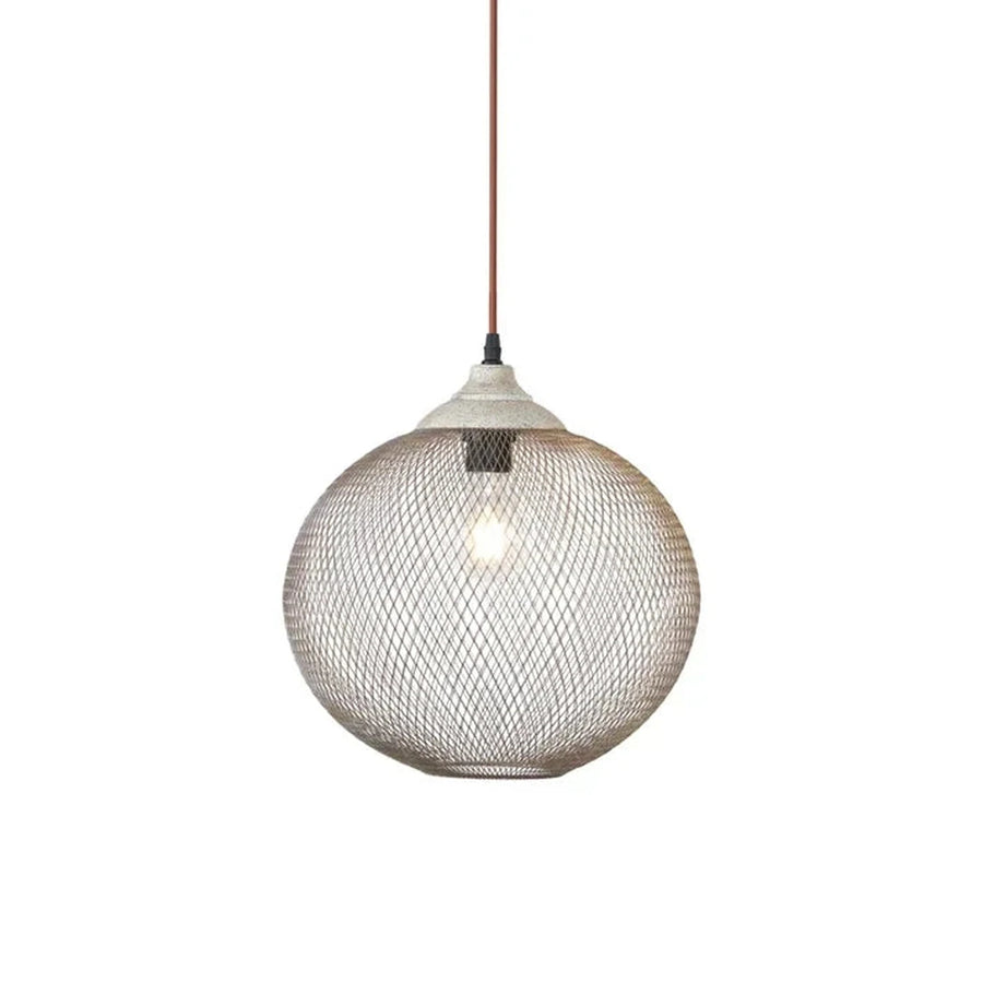 Woven Wire Globe Pendant Light for Kitchen Island by AUVIELIGHT