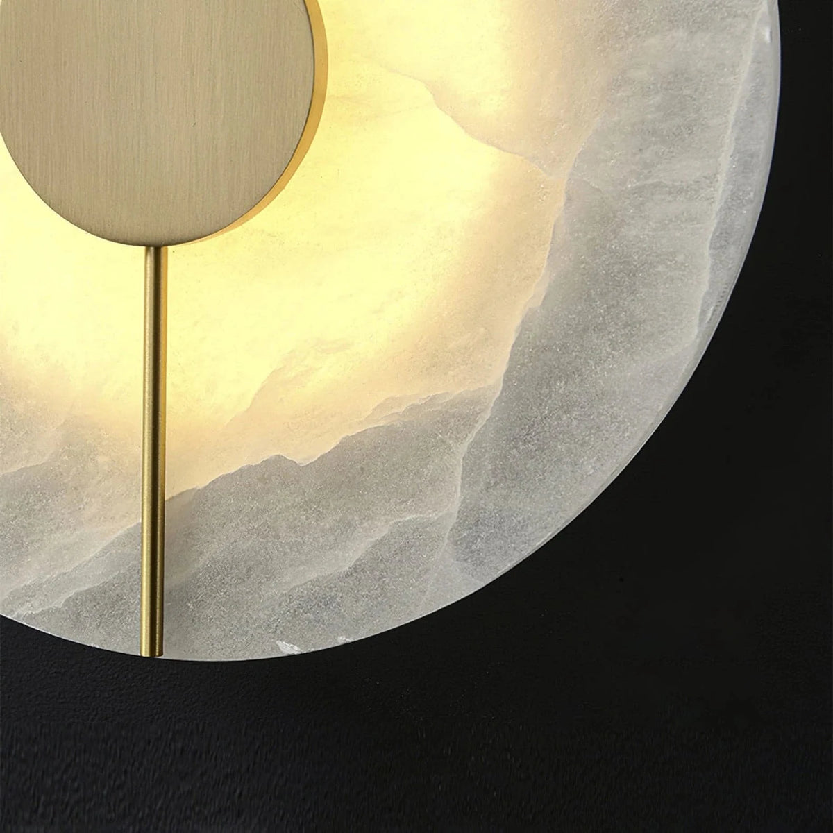 Zenith Organic Marble Sconce light fixture by AUVIELIGHT