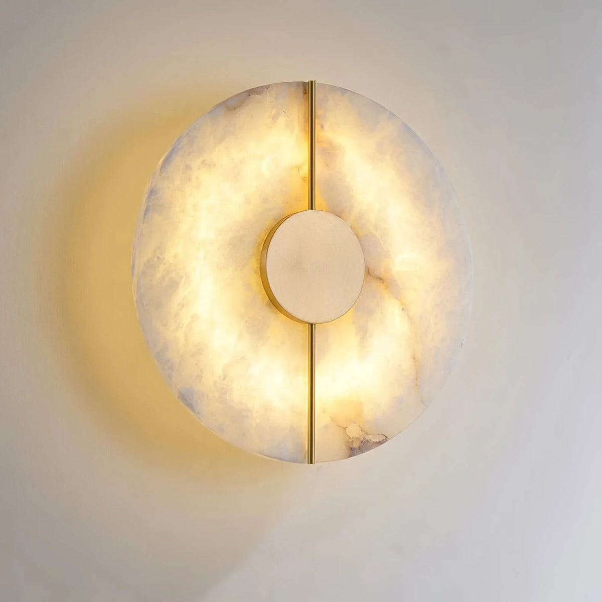 Zenith Organic Marble Sconce light fixture by AUVIELIGHT