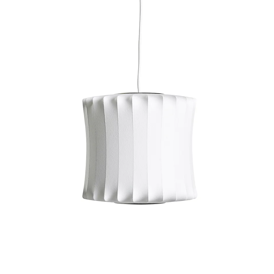 Nelson Bubble Pendant Light for Kitchen Island by AUVIELIGHT, Model G Ø 13.7" x H 12.6" /Dia 35cm x H 32cm / White and 1 other sizes