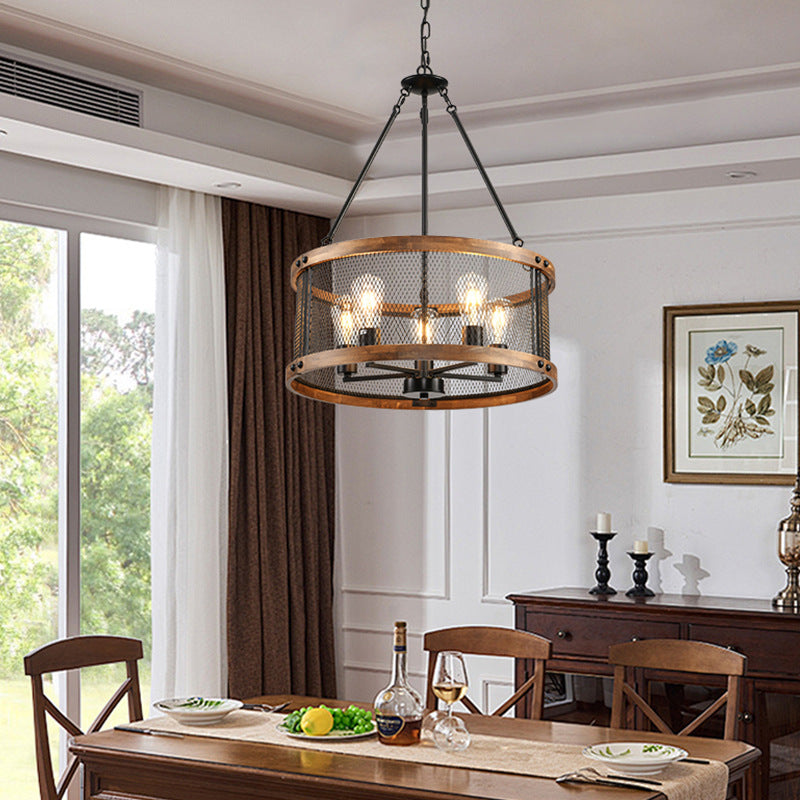 Harrison Mesh Chandelier for Dining Room by AUVIELIGHT
