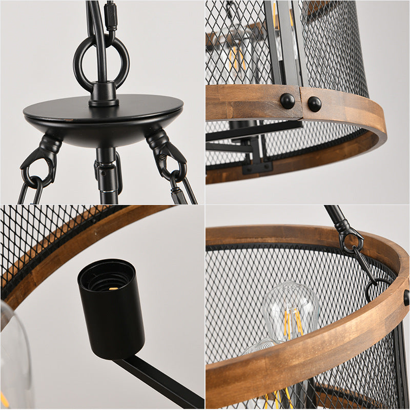 Harrison Mesh Chandelier for Dining Room by AUVIELIGHT