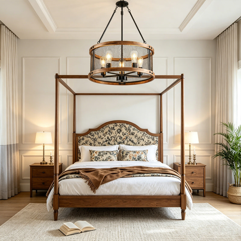 Harrison Mesh Chandelier for Dining Room by AUVIELIGHT