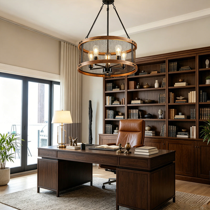 Harrison Mesh Chandelier for Dining Room by AUVIELIGHT