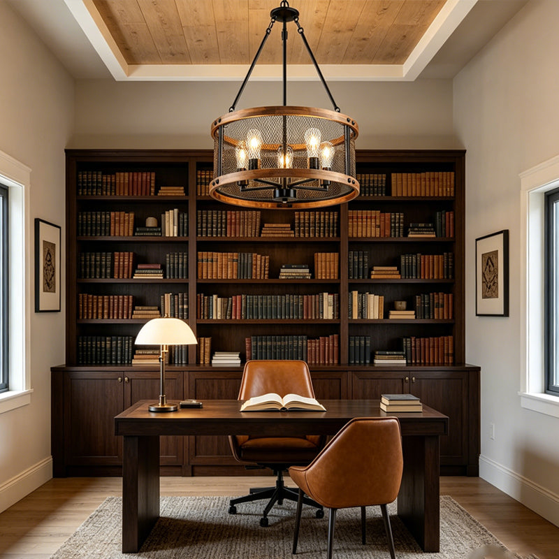 Harrison Mesh Chandelier for Dining Room by AUVIELIGHT