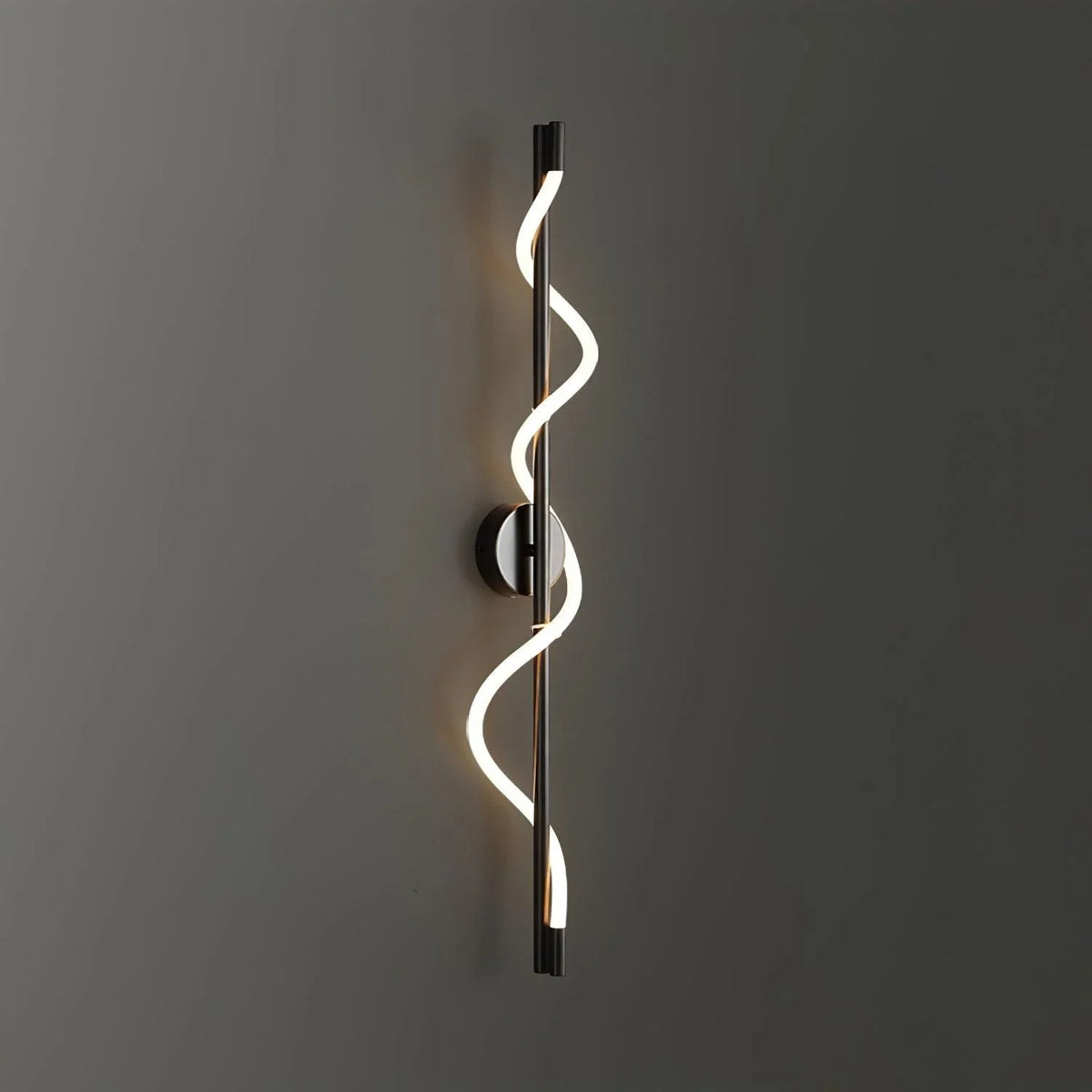 Rope Linear Wall Sconce in brass for Hallway by AUVIELIGHT