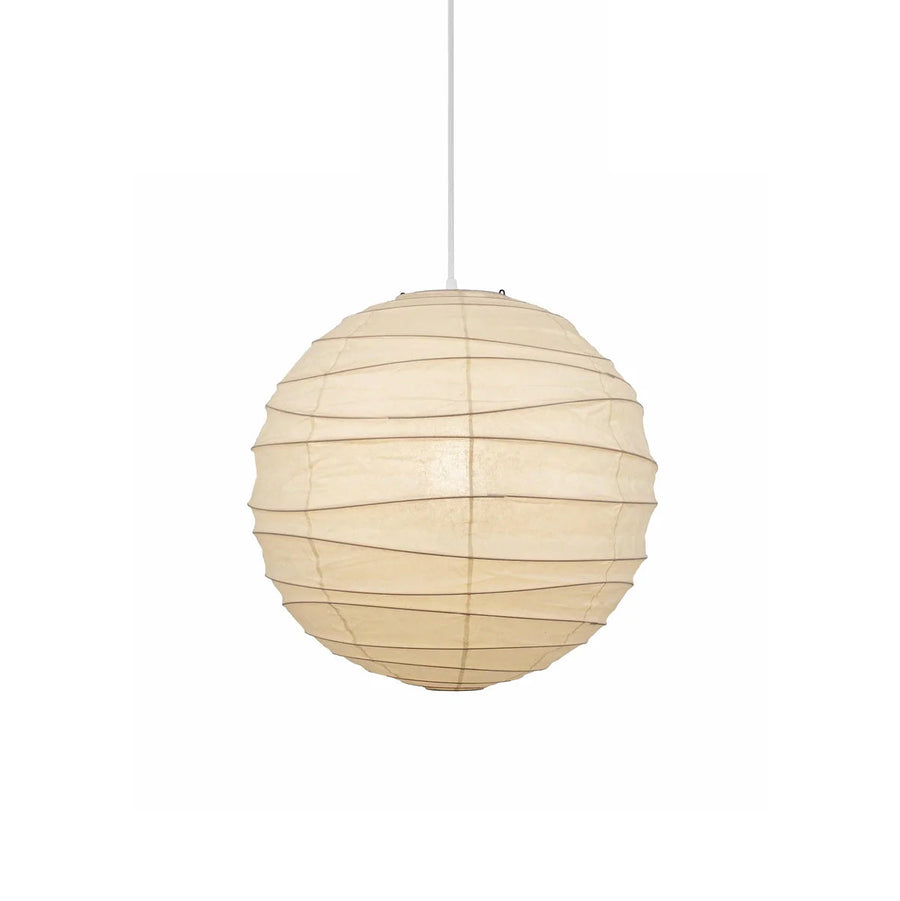 Akari D Pendant Light in paper for Kitchen Island by AUVIELIGHT